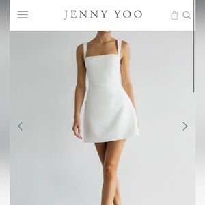 Jenny Yoo Ivory A-Line Dress